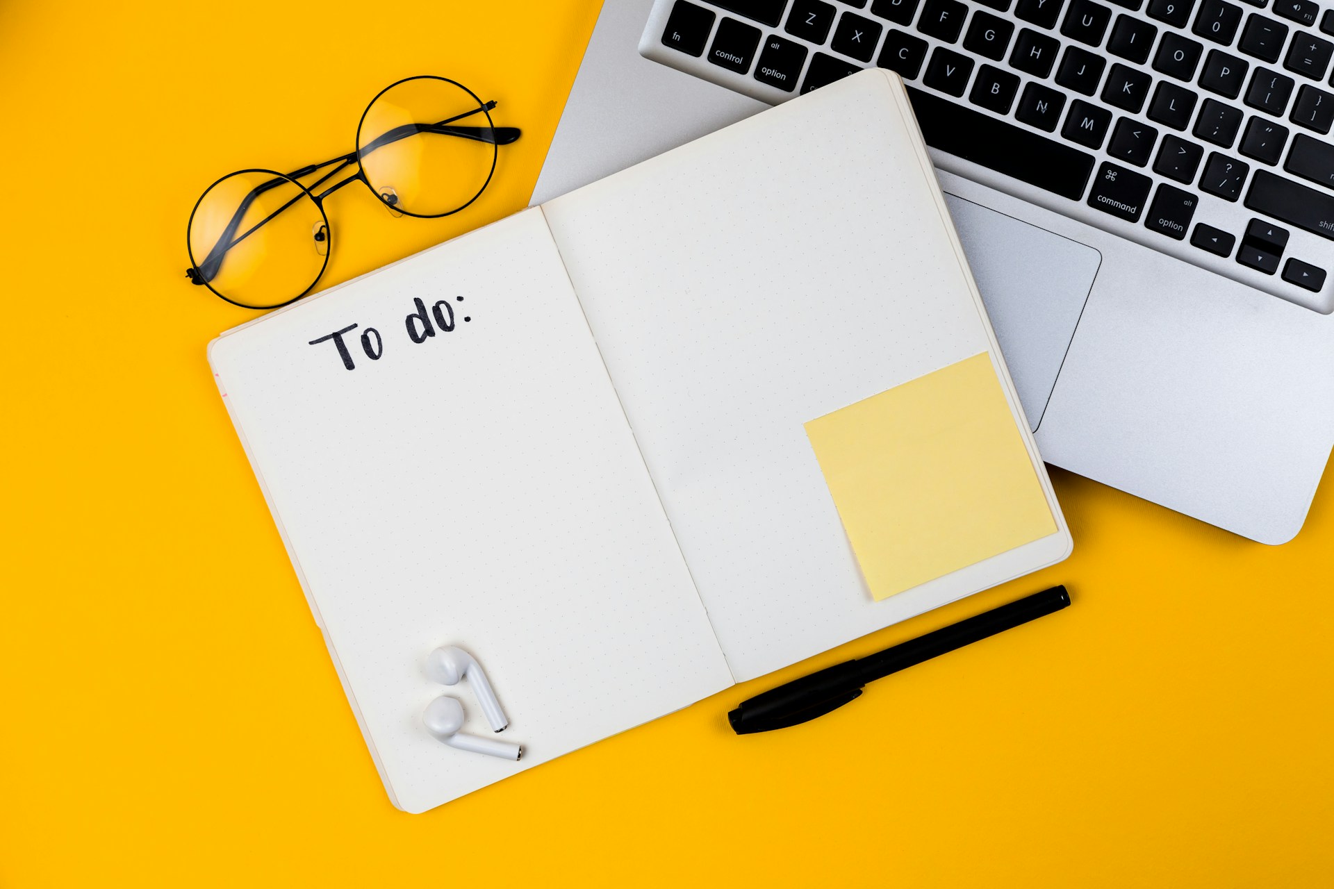 Notebook to make a to do list